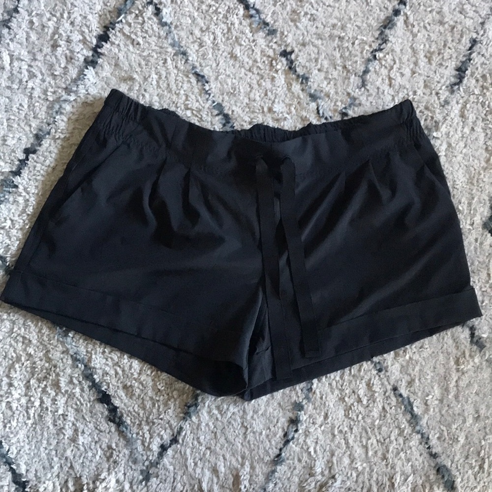 Lululemon shorts with two back pockets